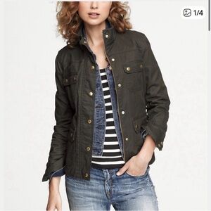 J.Crew Utility Field Jacket Military Style